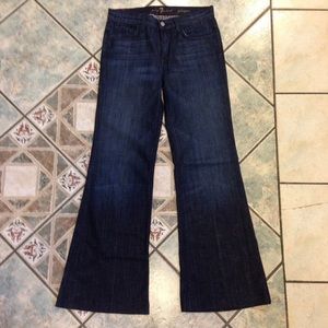 7 for all Mankind Ginger flare jeans Sz 28